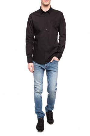 Logo-embroidered shirt, zdjęcie 2 Logo-embroidered shirt od Versace Jeans
